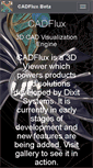 Mobile Screenshot of cadflux.com